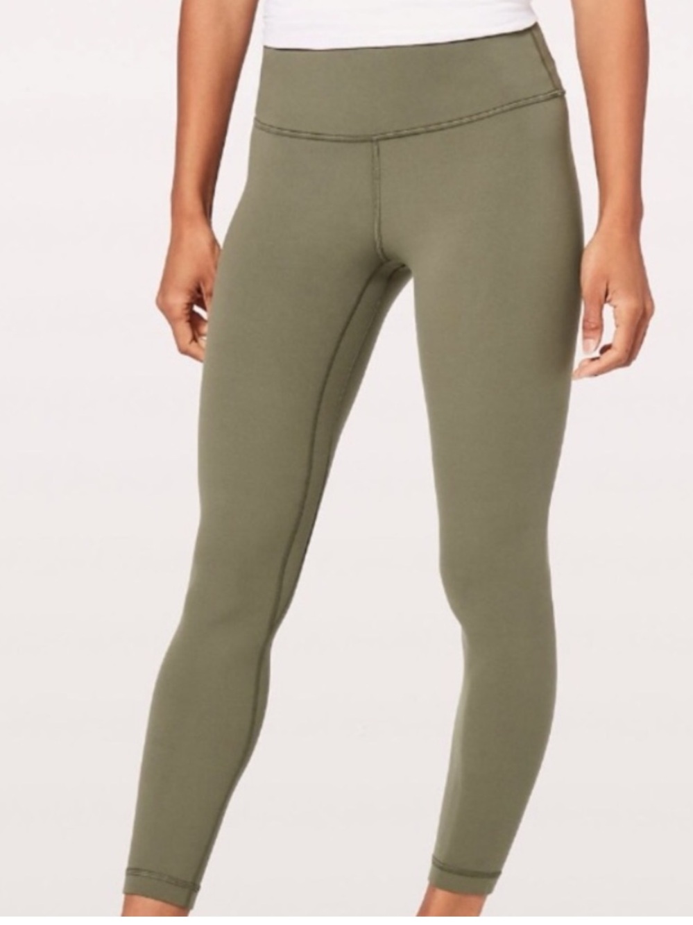 🍋 Lululemon Wunder Under 26” SAGE Sz. 12 luxtreme